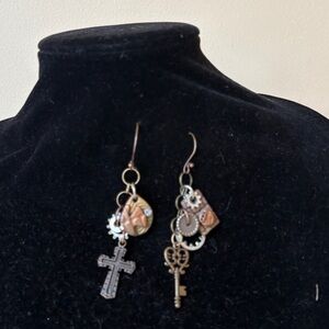 Steampunk Earring Set